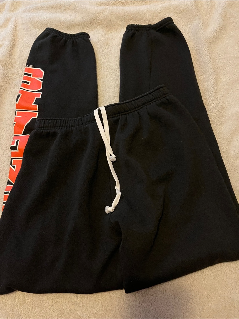 Logo 7 vintage Black Sweatpants Cincinnati Bengals M black
